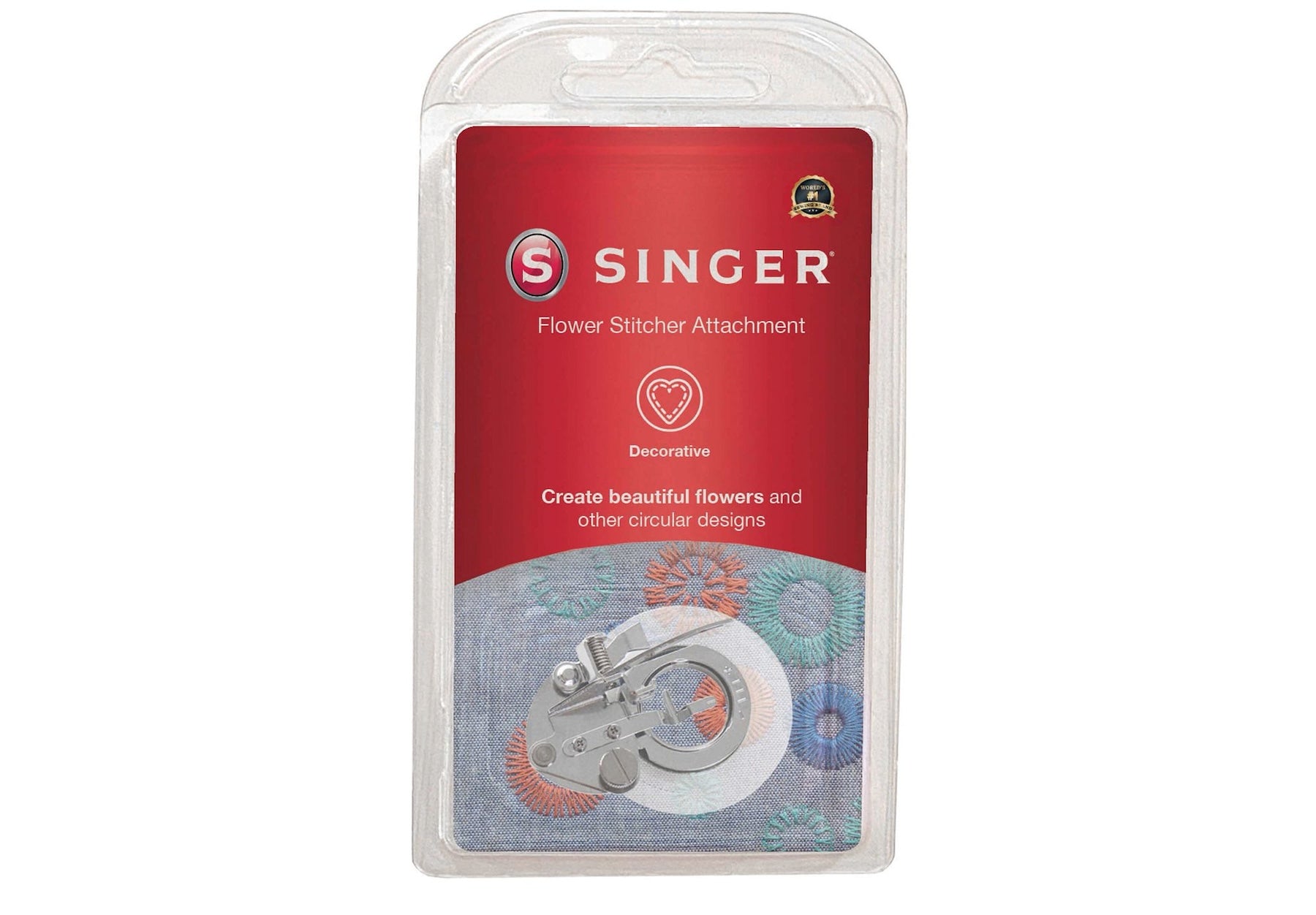 Singer Piedino A Fiore Per Macchine Da Cucire A Gambo Basso – Accessorio Originale