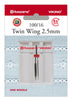 HUSQVARNA® VIKING® Twin Wing 2.5mm Needle Size 100/16