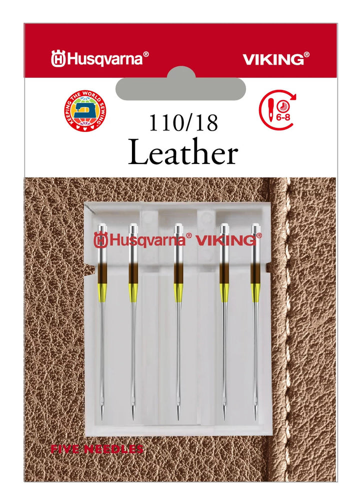 HUSQVARNA® VIKING® Leather Needles Size 110/18 5-Pack 2