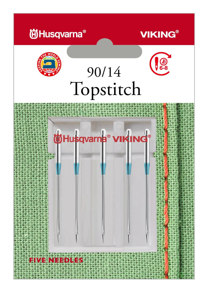 HUSQVARNA® VIKING® Topstitch Needles Size 90/14 5-Pack 1