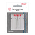 PFAFF® Twin Universal 2.5mm Needle Size 80/12