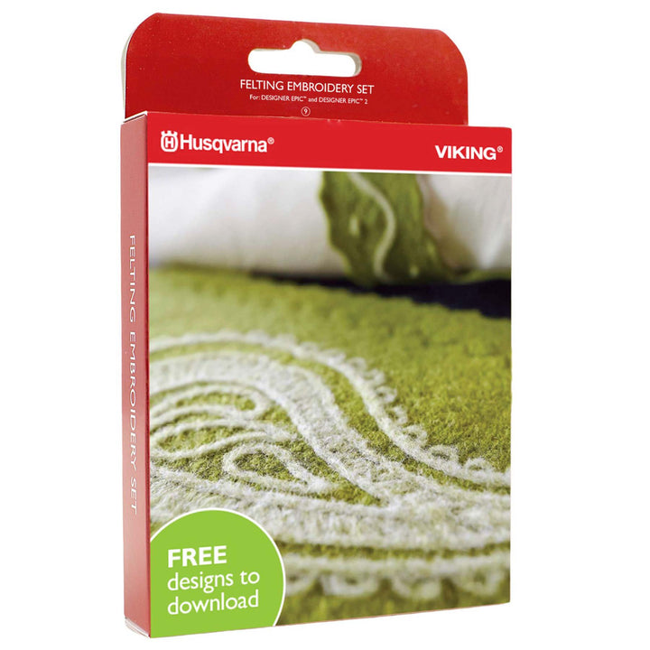 HUSQVARNA® VIKING® Felting Embroidery Set (9)